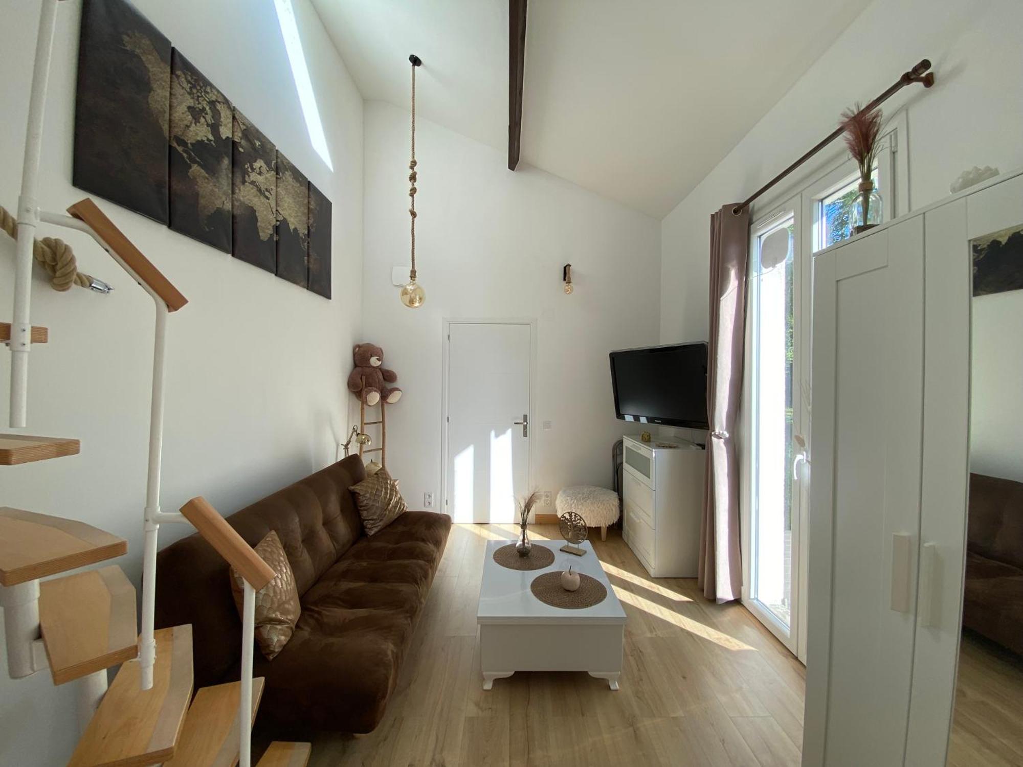 The Little Oak - Tiny House With Bed On Mezzanine & Terrace - From 1 To 4 P Disney, Paris & Cdg Pomponne المظهر الخارجي الصورة