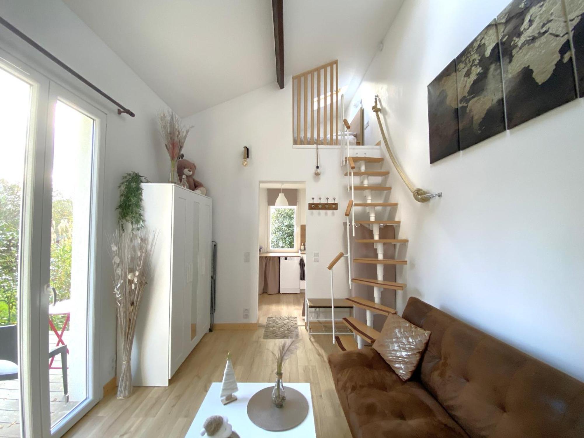 The Little Oak - Tiny House With Bed On Mezzanine & Terrace - From 1 To 4 P Disney, Paris & Cdg Pomponne المظهر الخارجي الصورة