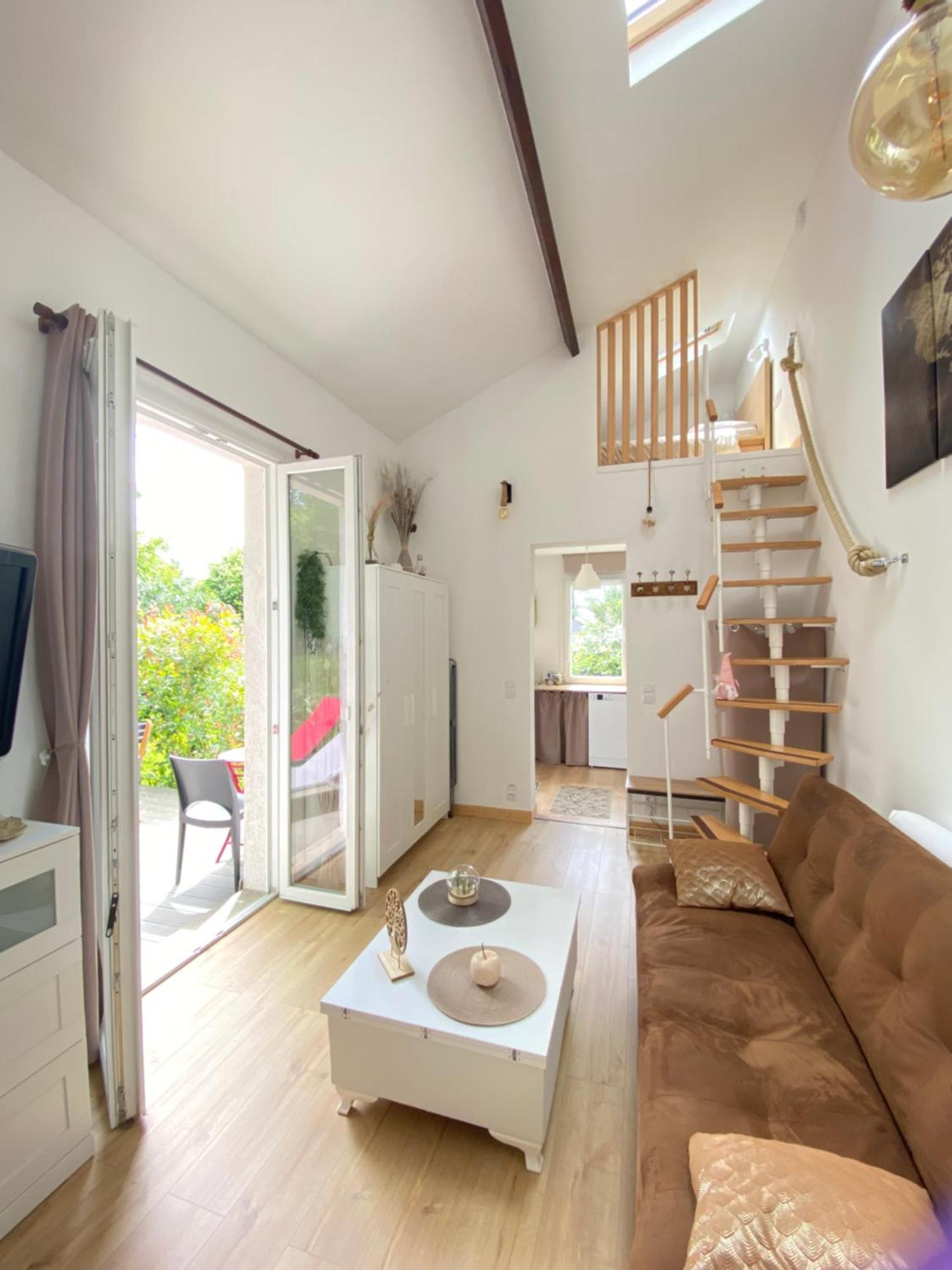 The Little Oak - Tiny House With Bed On Mezzanine & Terrace - From 1 To 4 P Disney, Paris & Cdg Pomponne المظهر الخارجي الصورة